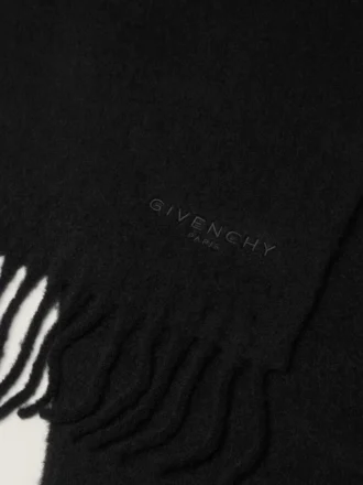 Givenchy Paris stort skjerf i alpakkaull