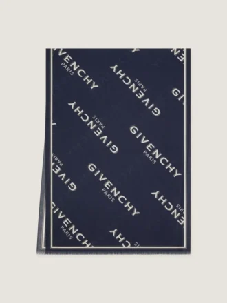 Givenchy Shadow-stole i ull og silke