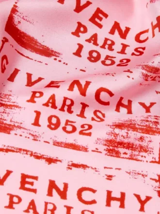 Givenchy Stamp Square i silke