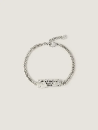 Givenchy Tape-armbånd i metall og emalje