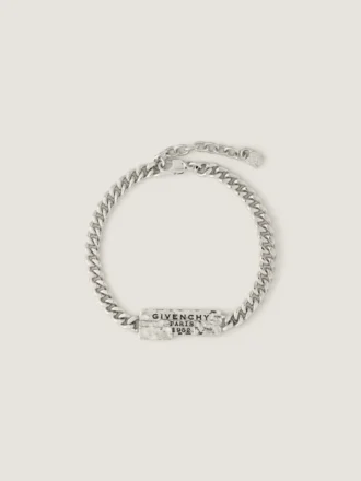 Givenchy Tape-armbånd i metall og emalje