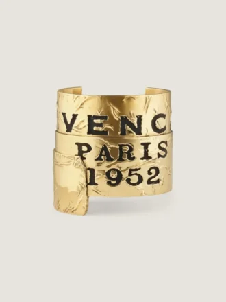 Givenchy Tape-armbånd i metall og emalje