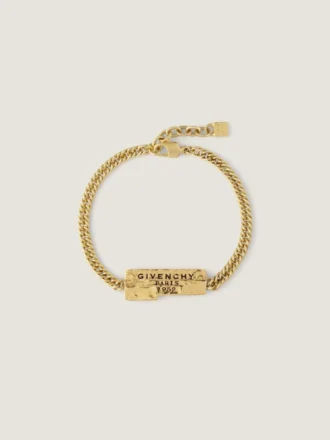 Givenchy Tape-armbånd i metall og emalje