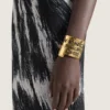 Givenchy Tape-armbånd i metall og emalje
