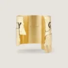 Givenchy Tape-armbånd i metall og emalje
