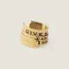 Givenchy Tape Earcuff i metall og emalje Givenchy Tape Earcuff i metall og emalje