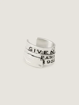 Givenchy Tape Earcuff i metall og emalje