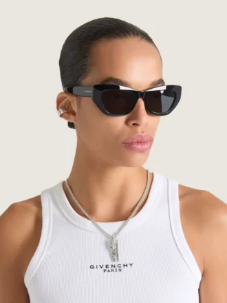 Givenchy Tape Earcuff i metall og emalje