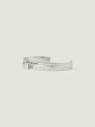 Givenchy Tape-mansjettarmbånd i metall og emalje