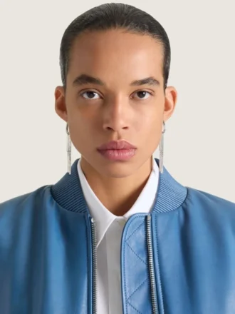 Givenchy Tape-øreringer i metall og emalje