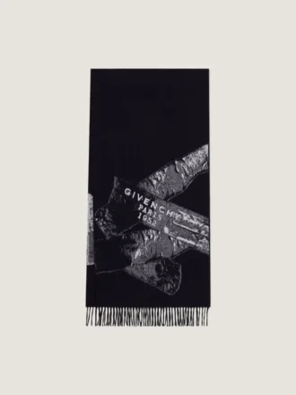 Givenchy Tape-skjerf i kashmir