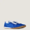 Glide-joggesko i nylon og semsket skinn Glide-joggesko i nylon og semsket skinn