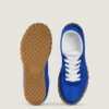 Glide-joggesko i nylon og semsket skinn Glide-joggesko i nylon og semsket skinn