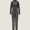 Heldrakt i mesh med Givenchy-signatur Heldrakt i mesh med Givenchy-signatur