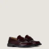 Herre-loafers i børstet skinn Herre-loafers i børstet skinn