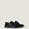 Herre-loafers i børstet skinn Herre-loafers i børstet skinn