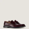 Herre-loafers i børstet skinn Herre-loafers i børstet skinn
