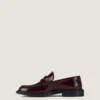 Herre-loafers i børstet skinn Herre-loafers i børstet skinn