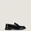 Herre-loafers i børstet skinn Herre-loafers i børstet skinn