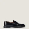 Herre-loafers i børstet skinn Herre-loafers i børstet skinn