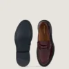 Herre-loafers i børstet skinn Herre-loafers i børstet skinn