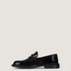 Herre-loafers i børstet skinn Herre-loafers i børstet skinn