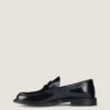 Herre-loafers i børstet skinn Herre-loafers i børstet skinn