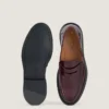 Herre-loafers i børstet skinn Herre-loafers i børstet skinn