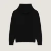 Hettegenser i ull og kashmir, brodert med Givenchy Paris Hettegenser i ull og kashmir, brodert med Givenchy Paris