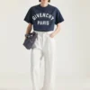 hvite Cocoon-jeans hvite Cocoon-jeans
