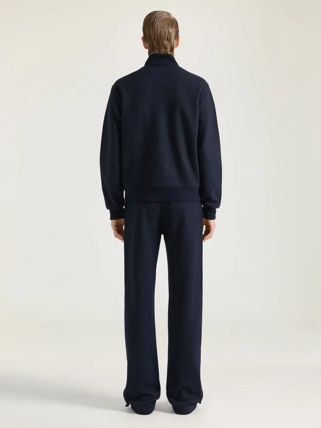 Sweatshirt med glidelås i ull og kashmir med Givenchy-merke Sweatshirt med glidelås i ull og kashmir med Givenchy-merke