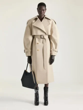 Sliced Square Givenchy Tape ankelstøvler i skinn