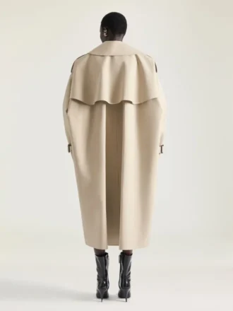 kokong-trenchcoat i bomull