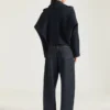 Kort peacoat i ull Kort peacoat i ull