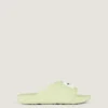 Label flate mules i gummi