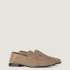 Label-loafers i semsket skinn Label-loafers i semsket skinn