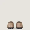 Label-loafers i semsket skinn Label-loafers i semsket skinn