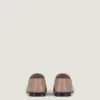 Label-loafers i semsket skinn Label-loafers i semsket skinn