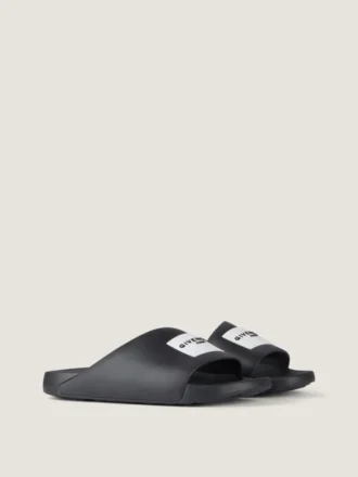 Label Slide-mules i gummi
