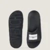Label Slide-mules i gummi Label Slide-mules i gummi