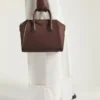 Liten Antigona Bag i boks-lær