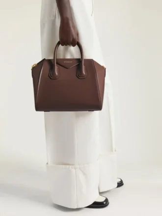 Liten Antigona Bag i boks-lær