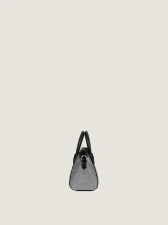 Micro Antigona Bag i sateng med strass