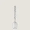 Micro Evening Clutch i metallisk skinn med kjede Micro Evening Clutch i metallisk skinn med kjede