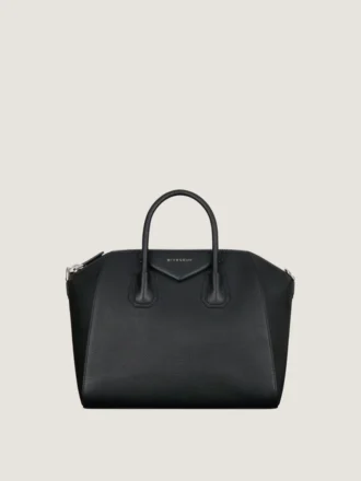 Middels Antigona Bag i kornet skinn