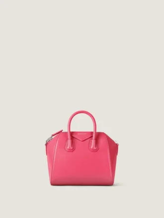 Mini Antigona Bag i Box-lær