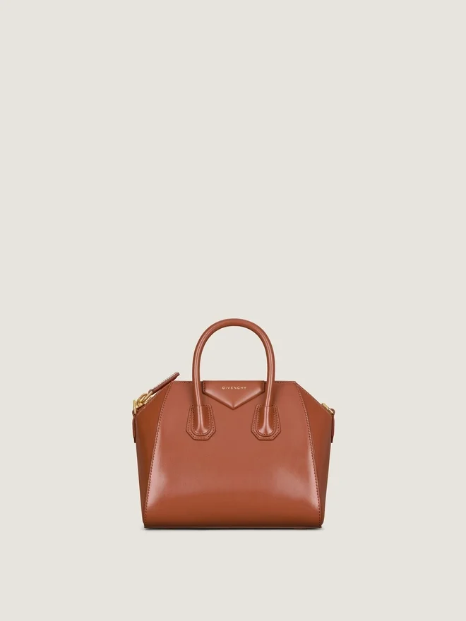 Mini Antigona Bag i Box-lær Mini Antigona Bag i Box-lær