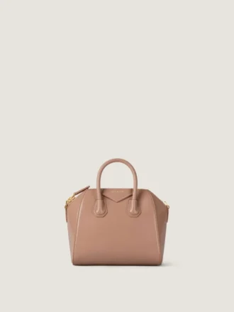 Mini Antigona Bag i Box-lær