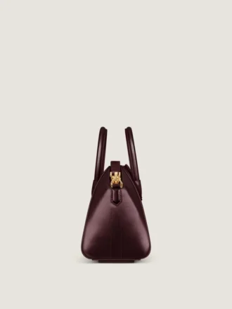 Mini Antigona Bag i Box-lær