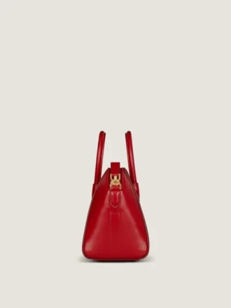Mini Antigona Bag i Box-lær